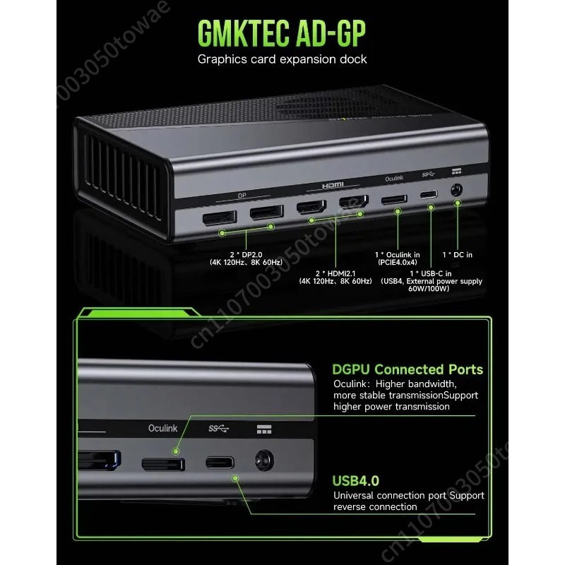 Docking Station Esterna OcuLin - Oculink Gpu Dock Station recensione e prezzo